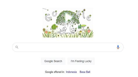 Hari Bumi Google Doodle Ajak Orang Menanam Pohon Demi Masa Depan