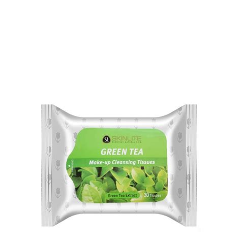 Skinlite Makeup Cleansing Tissue Green Tea Runway Supply