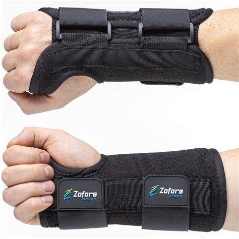 Wrist Brace Support With Metal Splint Stabilizer Carpal Tunnel Brace