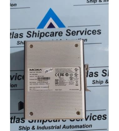 Moxa Eds A Port Managed Industrial Ethernet Switch Atlas Shipcare