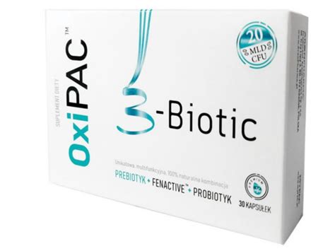 Oxipac 3 Biotic Ulotka Dawkowanie Zastosowanie Interakcje