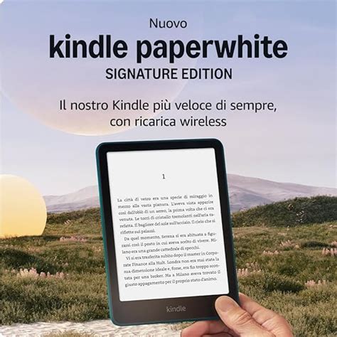 Nuovo Amazon Kindle Paperwhite Signature Edition 32 GB Il Nostro