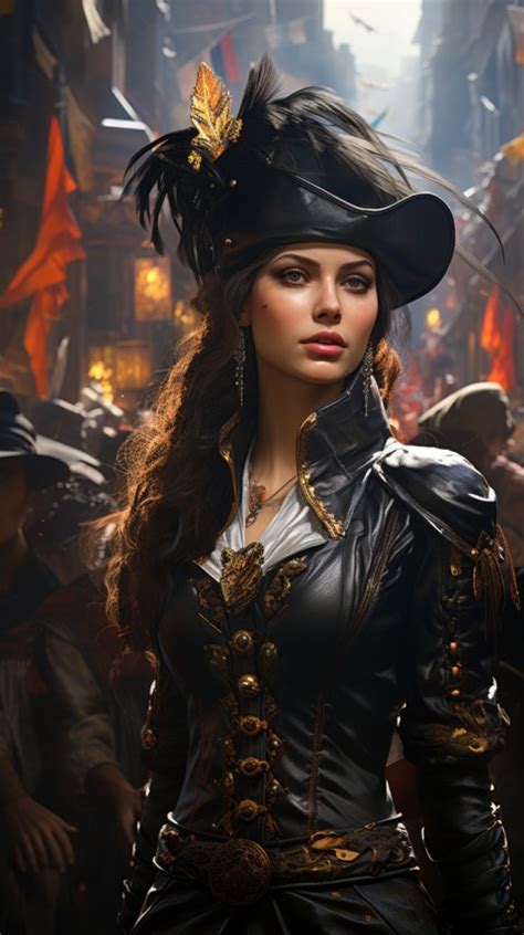 Female Pirate Captain Portrait 82 Photo 4241 Picturelk Free