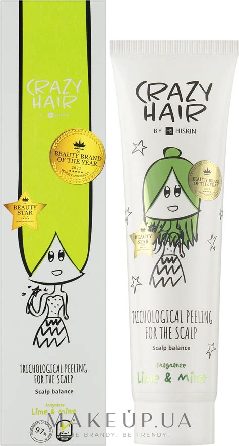 Hiskin Crazy Hair Trichological Peeling For The Scalp Lime Mint