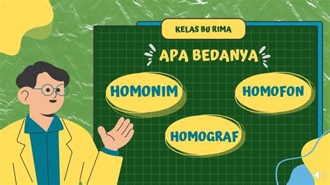 Apa Bedanya Homonim Homograf Dan Homofon Youtube