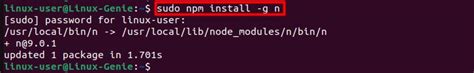 How Can I Update My NodeJS To The Latest Version On Ubuntu Linux Genie