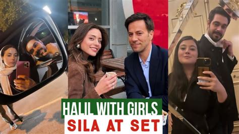 Sila Turkoglu At Set Halil Ibrahim Ceyhan With Girls Youtube