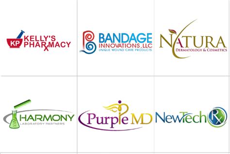 Pharmacy Logo Designs by DesignVamp® for $39