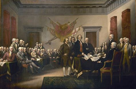 John Adams At Declaration Of Independence Totally History