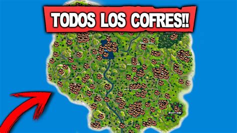 Nuevo Todas Las Localizaciones De Cofres En Fortnite Battle Royale