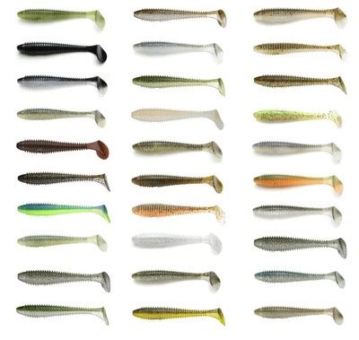 Soft Plastics - Paddle Tail