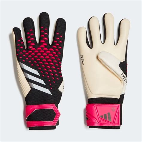 Rękawice bramkarskie Predator Competition Gloves Adidas czarne różowe