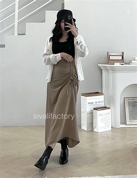 Aesthetic Stuff On Twitter Maxi Skirt Shope Ee 7ezcLFmBrl