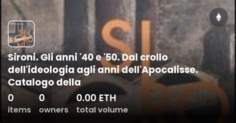 Sironi Gli Anni 40 E 50 Dal Crollo Dell Ideologia Agli Anni Dell