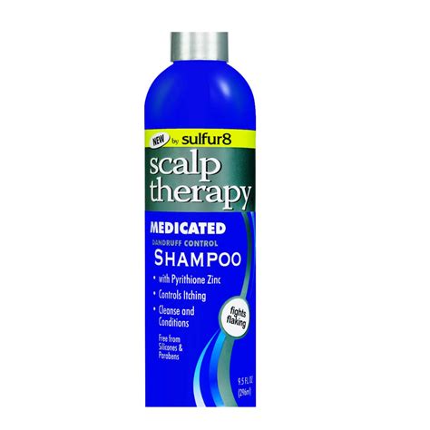 Sulfur 8 Scalp Therapy Medicated Dandruff Control Shampoo