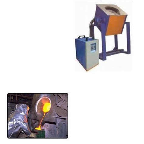 Electric Aluminium Induction Melting Furnace Material Loading Capacity