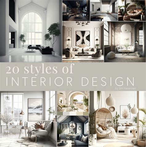 20 styles of Interior design