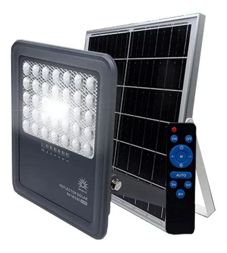 Reflector Solar Led 200w C Panel Ip66 C Control Remoto