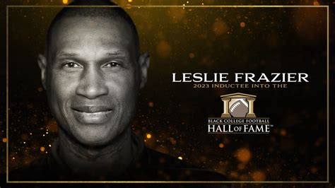 Leslie Frazier Named To 2023 Black College Football Hall Of Fame Induction Class