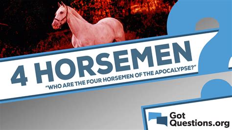 Four Horsemen Of The Apocalypse Symbols