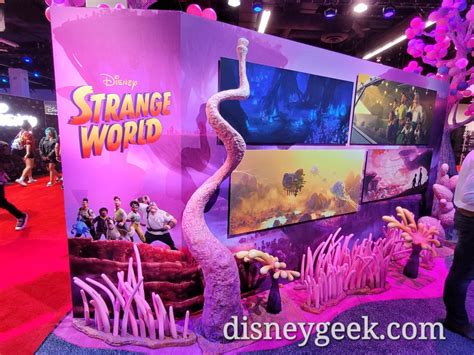 Pictures D23 Expo 2022 Animation Floor Exhibit The Geeks Blog