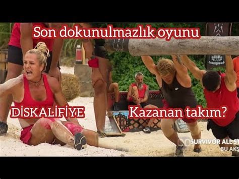 Survivor 2024 allstar 4 dokunulmazlık oyununu kazanan takım ve son