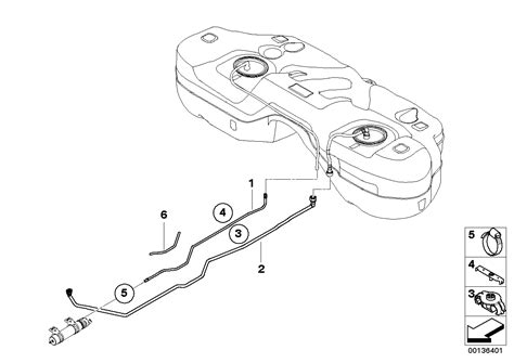 Część Przewód powrotny paliwa 16127165480 do samochodu BMW X3 E83 LCI