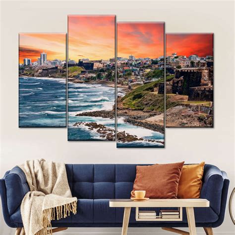 El Morro Colorful Sunset Wall Art | Photography