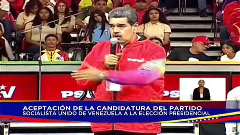 Nicol S Maduro Pide A Sus Simpatizantes Que Lo Cuiden Durante La