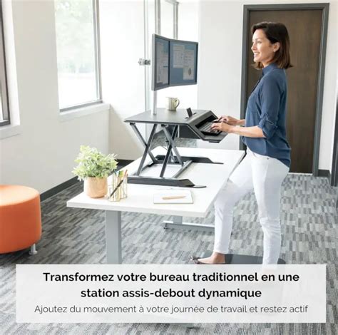 Rehausseur Bureau Les Meilleurs Convertisseurs Ergonomique2024