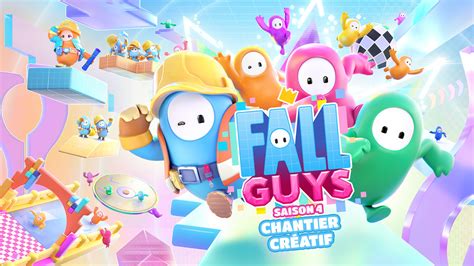 Fall Guys la Saison 4 débarque avec le mode créatif