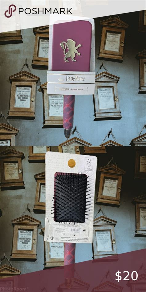 Hogwarts Gryffindor Hair Brush Harry Potter Items Gryffindor Hogwarts