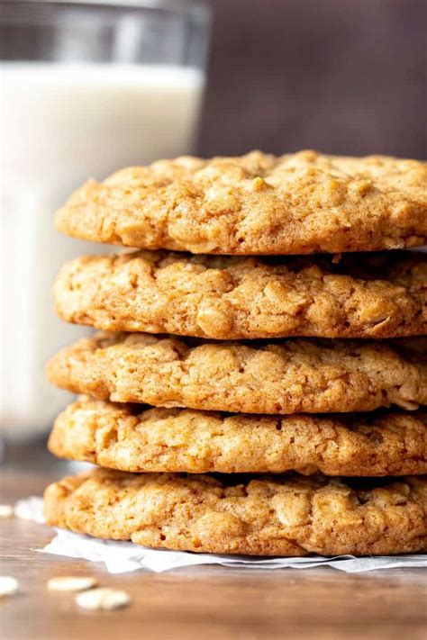 Chewy Oatmeal Cookies - Just so Tasty