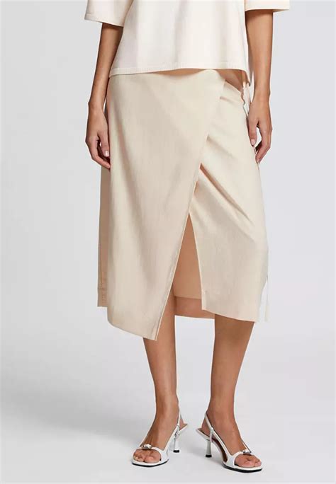 Buy Other Stories High Waist Midi Wrap Skirt Online Zalora