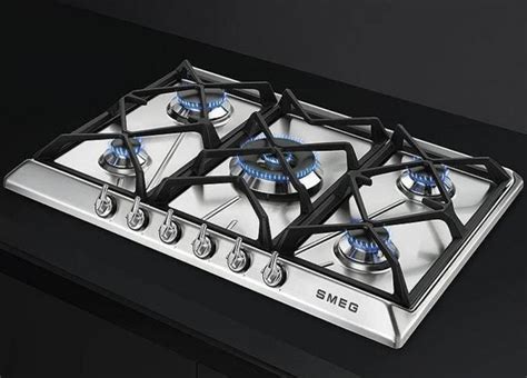 Smeg SR964XGH Victoria 60cm 4 Burner Gas Hob Stainless Steel Built In