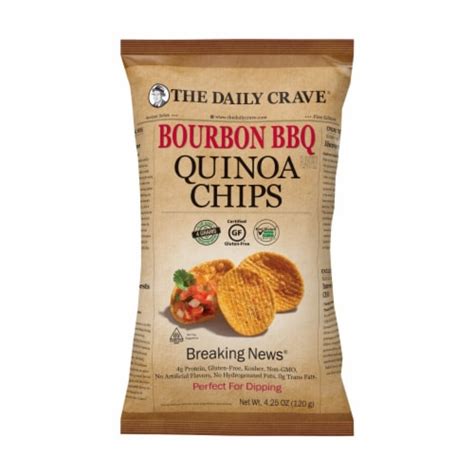 The Daily Crave Bourbon Bbq Quinoa Chips Oz Pick N Save