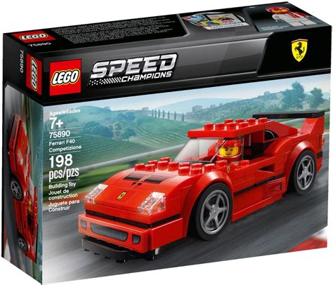 Buy LEGO 75890 Speed Champions Ferrari F40 Competizione Racing Driver ...