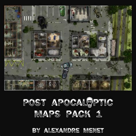 Post Apocalyptic Maps Pack 1 | Roll20 Marketplace: Digital goods for online tabletop gaming