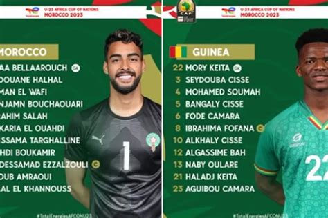 Profil Guinea U Bernasib Sama Timnas Indonesia U Debut Juara