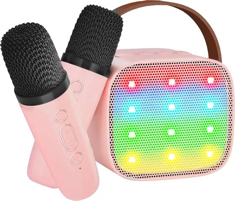 Ankuka Micro Karaoke Bluetooth Complet Sans Fil Avec Micro Portable