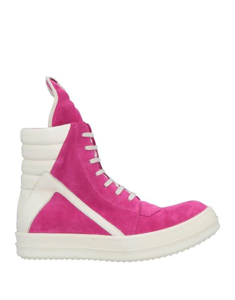 Rick Owens Sneakers In Pink Lyst