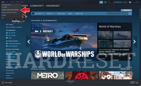 How To Check For Steam Client Updates HardReset Info