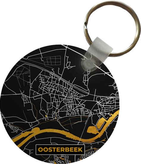 Sleutelhanger Oosterbeek Stadskaart Plattegrond Nederland