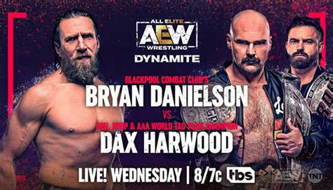 Updated Lineup For Next Week S Aew Dynamite Mania