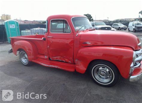 1954 Chevrolet 3100 0190907f54x Bid History Bidcars