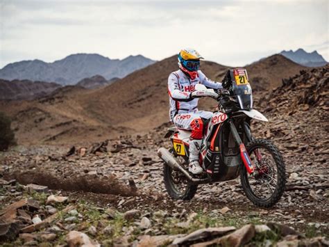 Hero Motosports Team Achieves A Podium In Stage At Dakar Rally