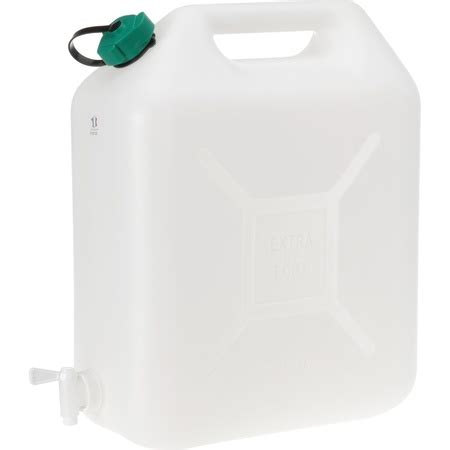 Zwarte Jerrycan Watertank Met Schenktuit Liter Jerrycans