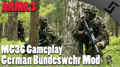 ARMA 3 MG36 Gameplay German Bundeswehr Mod In 1st Person YouTube