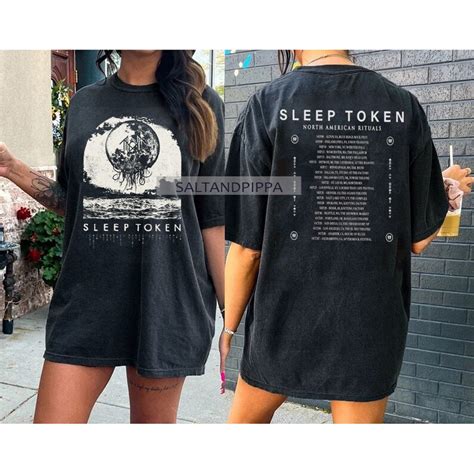 Sleep Token 2023 Tour Shirt Sleep Token North America Tour Etsy Australia