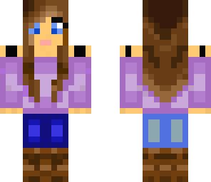 brown hair blue eyes | Minecraft Skins